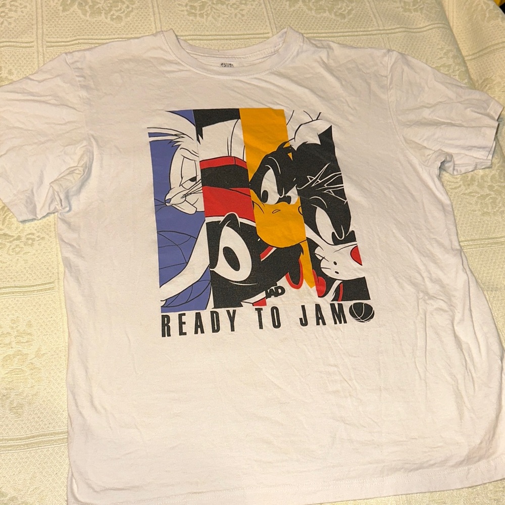 Vintage Looney Tunes White Graphic Tee